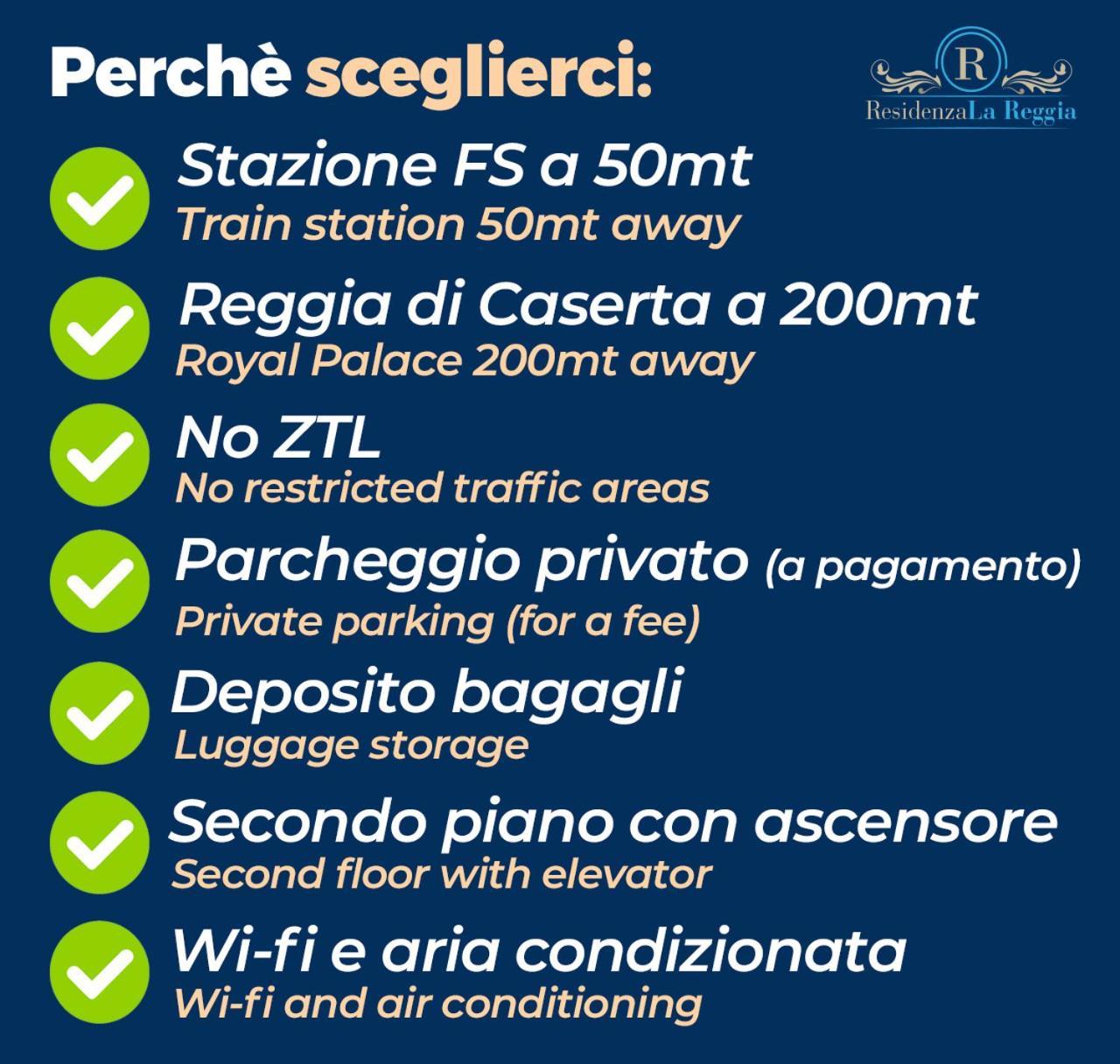 Residenza La Reggia Bed and Breakfast Caserta Exteriör bild